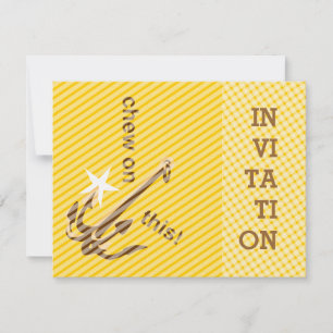 Chew sur cette invitation Hook