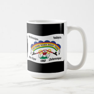 Cheyenne River Sioux Drapeau Mug