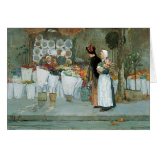 Chez la fleuriste par Childe Hassam, Vintage Fine 