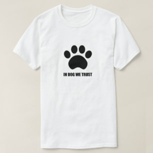 Chez le chien nous faisons confiance au T-shirt