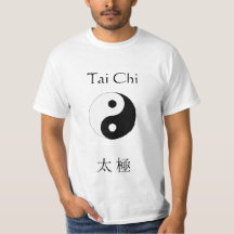 Chi de Tai et T-shirt de Yin Yang
