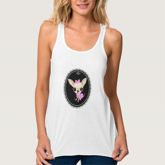 Chi Yum Yum Slim Débardeur - Noir (Devant)