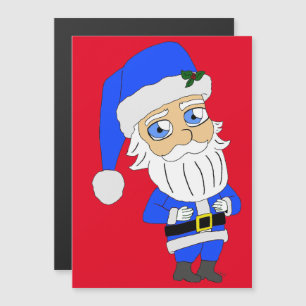 Chibi Blue Suit Père Noël
