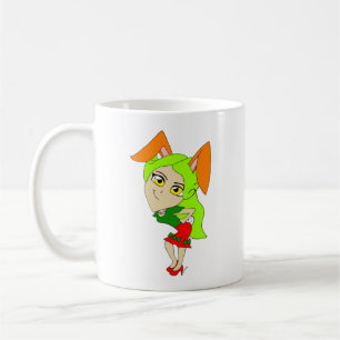 chibi bunnygirl tasse de café