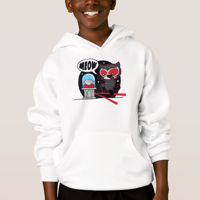 Chibi Catwoman à voler un diamant (Devant)