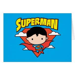 Chibi Superman Polka Dot Shield et nom
