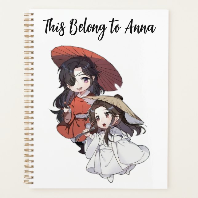 Chibi Tianguan Cifu Customized Planner (Devant)
