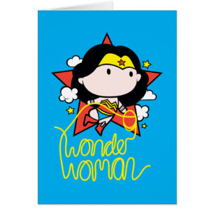 Chibi Wonder Woman Voler Avec Lasso