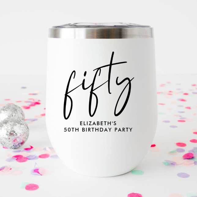 Chic 50e fête d'anniversaire (Créateur téléchargé)