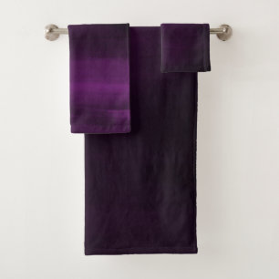 Chic aquarelle moderne prune violette sombre et ma