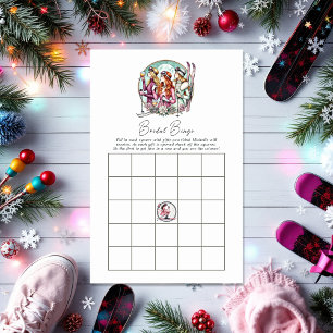 Chic Bachelorette Week-end Social Club Bingo Jeu