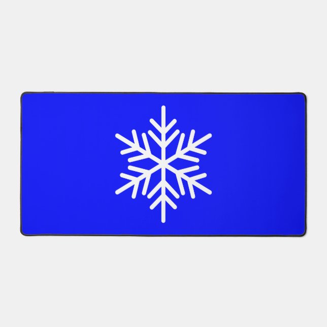 Chic Blanc Nordique Flocon De Neige Sur Royal Alpi (Recto)