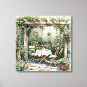 Chic Chic Chic Cottage Jardin Toile Art