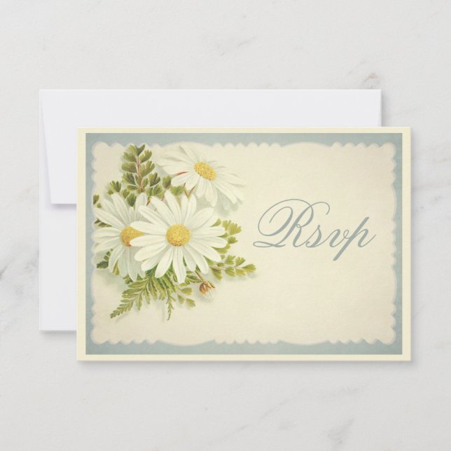 Chic Daisies Vintage RSVP (Devant)