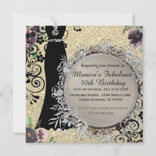 Chic Elegant Fabulous 50e anniversaire