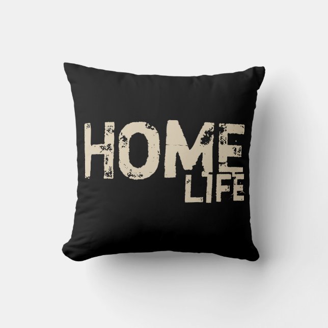 chic en détresse kaki HOME LIFE | Oreiller (Recto)