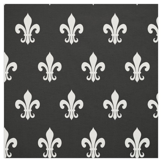 Chic fleur de lis motif do-it-yourself hobby tissu (Échantillon)