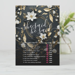 Chic Gold Floral Wreath Mariage Fête des mariées J