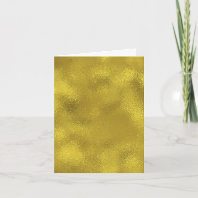 Chic Gold Sparkle Merci Abstrait (Devant)