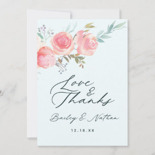 Chic Jardin Floral Mariage Amour et Merci