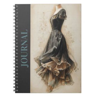 Chic Little Black Robe Journal LBD Fashion Amateur