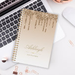 Chic Luxury Parties scintillant Drips Gold 2024<br><div class="desc">Ce planificateur chic est doté d'une bordure étincelante en fausse parties scintillant dorée et d'un arrière - plan à l'ombre dorée. Personnalisez-le avec son nom en écriture élégante sur un séparateur en diamant d'or. Les mots "2024 Planner" ou tout autre texte de votre choix apparaissent en sans serif police ci-dessous....</div>