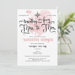 Chic Miss to Mrs ♥ Cartes de Coeur Fête des mariée