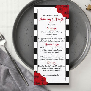 Chic Modern Luxe Collection Mariage - Menu