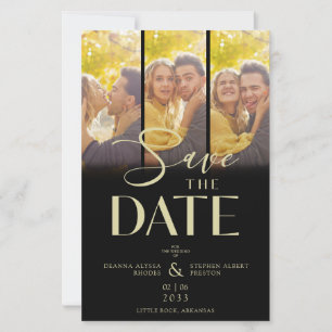 Chic Moderne 3 Mariage Photos Collage pas cher