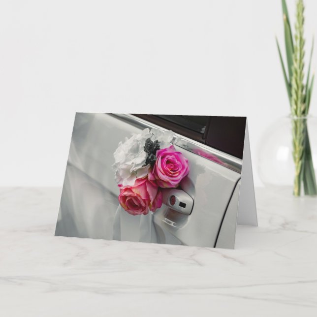 Chic Moderne Mariage Lifestyle Carte de voeux (Devant)