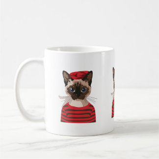 Chic Mug de chat parisien