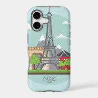 Chic Paris Tour Eiffel Coque-Mate iPh
