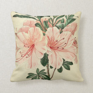 chic pêche Vintage décor maison fleurie coussin