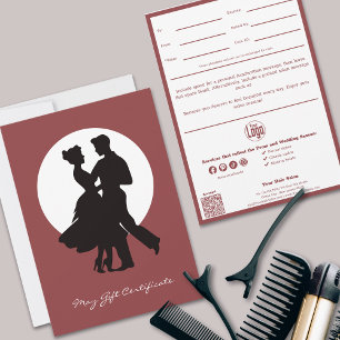 Chic QR Code Services Note Mai Certificat Cadeau