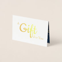 Chic Salon Spa Foil Carte cadeau