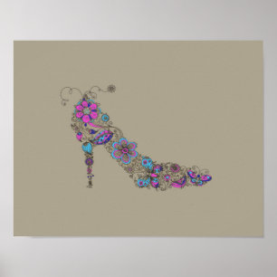 Chic Shoe - 11x14 Poster / Changer 2 Canvas