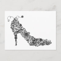 Chic Shoe ~ Carte postale