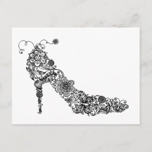 Chic Shoe ~ Carte postale