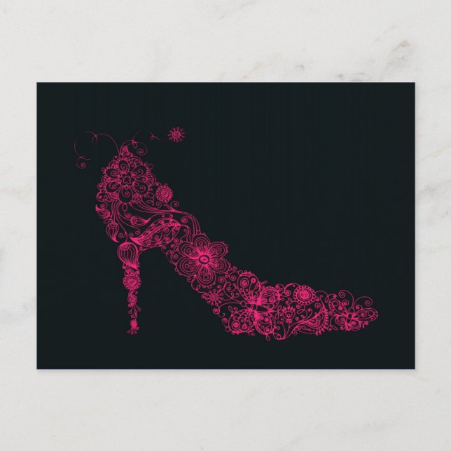 Chic Shoe ~ Carte postale (Devant)
