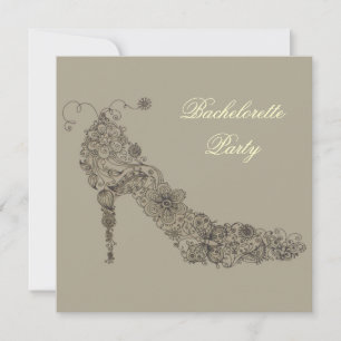 Chic Shoe ~ Invitations