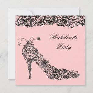 Chic Shoe ~ Invitations