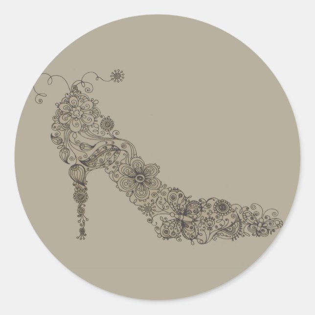 Chic Shoe ~ Stickers (Devant)