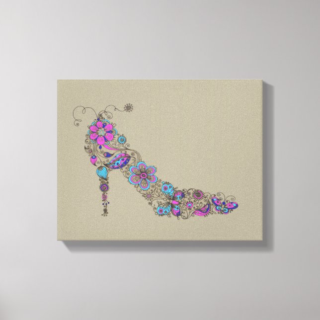 Chic Shoe - Toile Enveloppée (Recto)