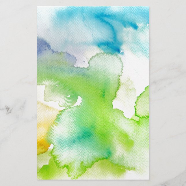 Chic Simple Beau Motif Abstrait Aquarelle (Devant)