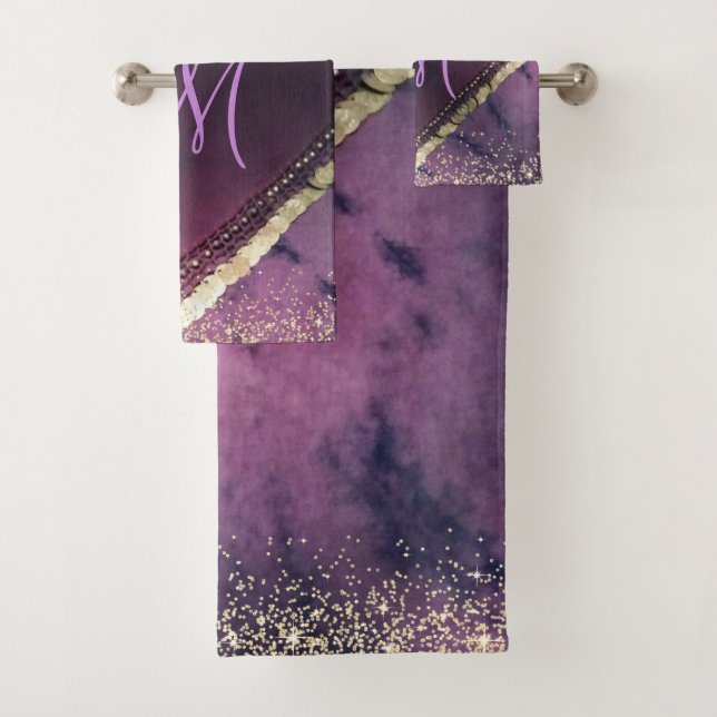 Chic Tie Dye Monogramme Gypsy Scarf      (En situation)