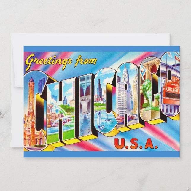Chicago 5x7 Big Postcard (Devant)