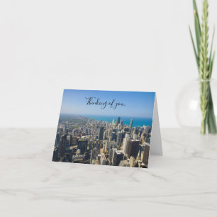 Chicago De Ci-Dessus Penser À Votre Carte