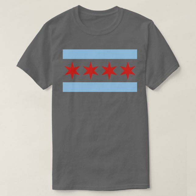 Chicago Flag City Of Chicago TShirt (Design devant)