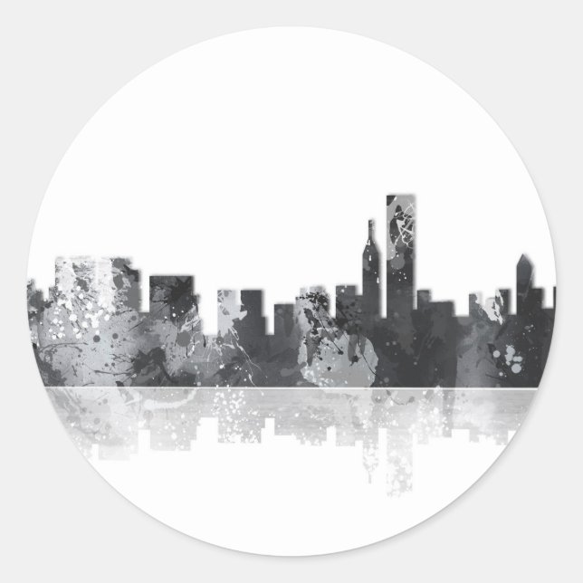 CHICAGO ILLINOIS SKYLINE - Stickers (Devant)