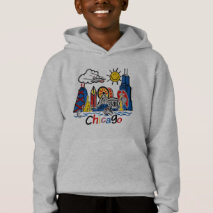 Chicago Kids Cute Skyline